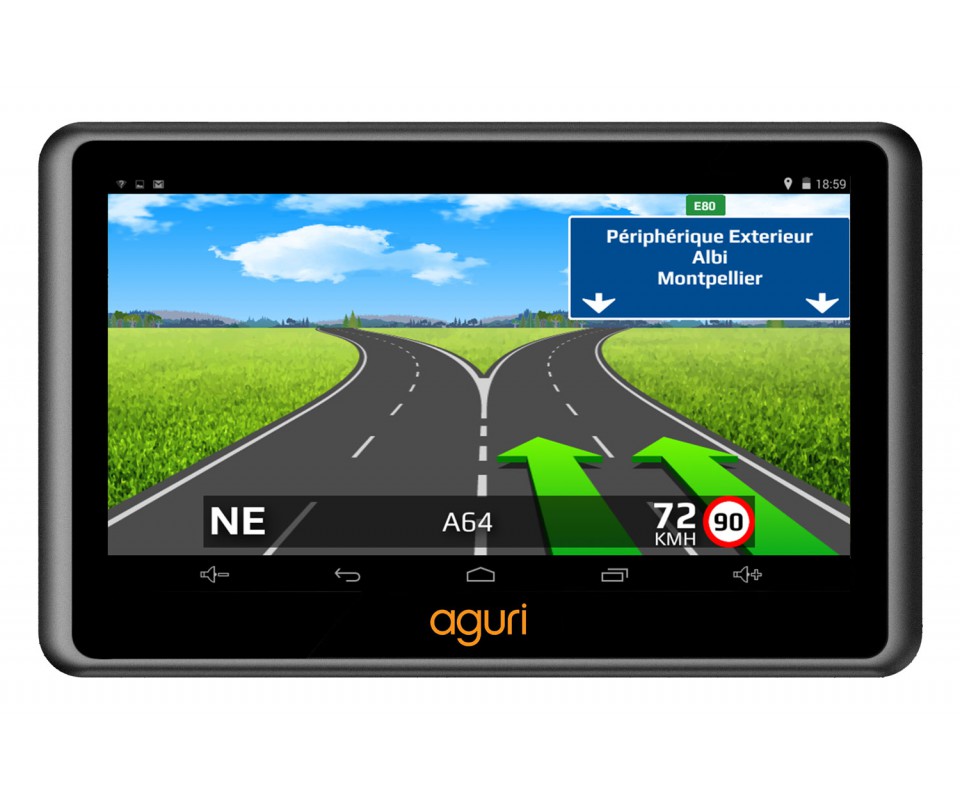 Les GPS camion en WiFi - Aguri PL5800 GPS Wi-Fi - Poids lourds
