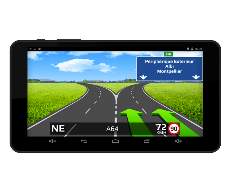 AGURI PL5800 GPS Camion Wi-Fi Android 5
